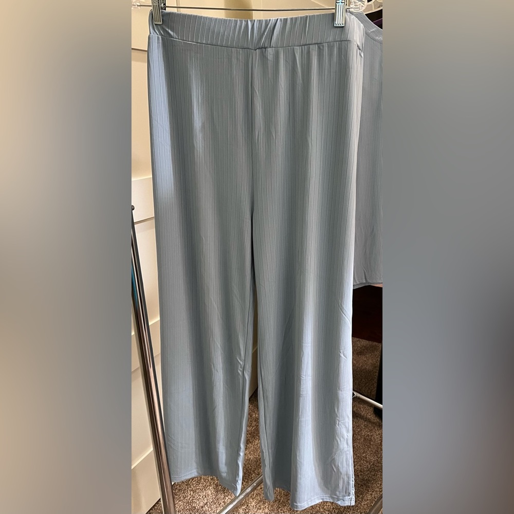 Pajamas 2 Piece - Non Branded - XL - Blueish/Gray NWOT - Picture 5 of 11